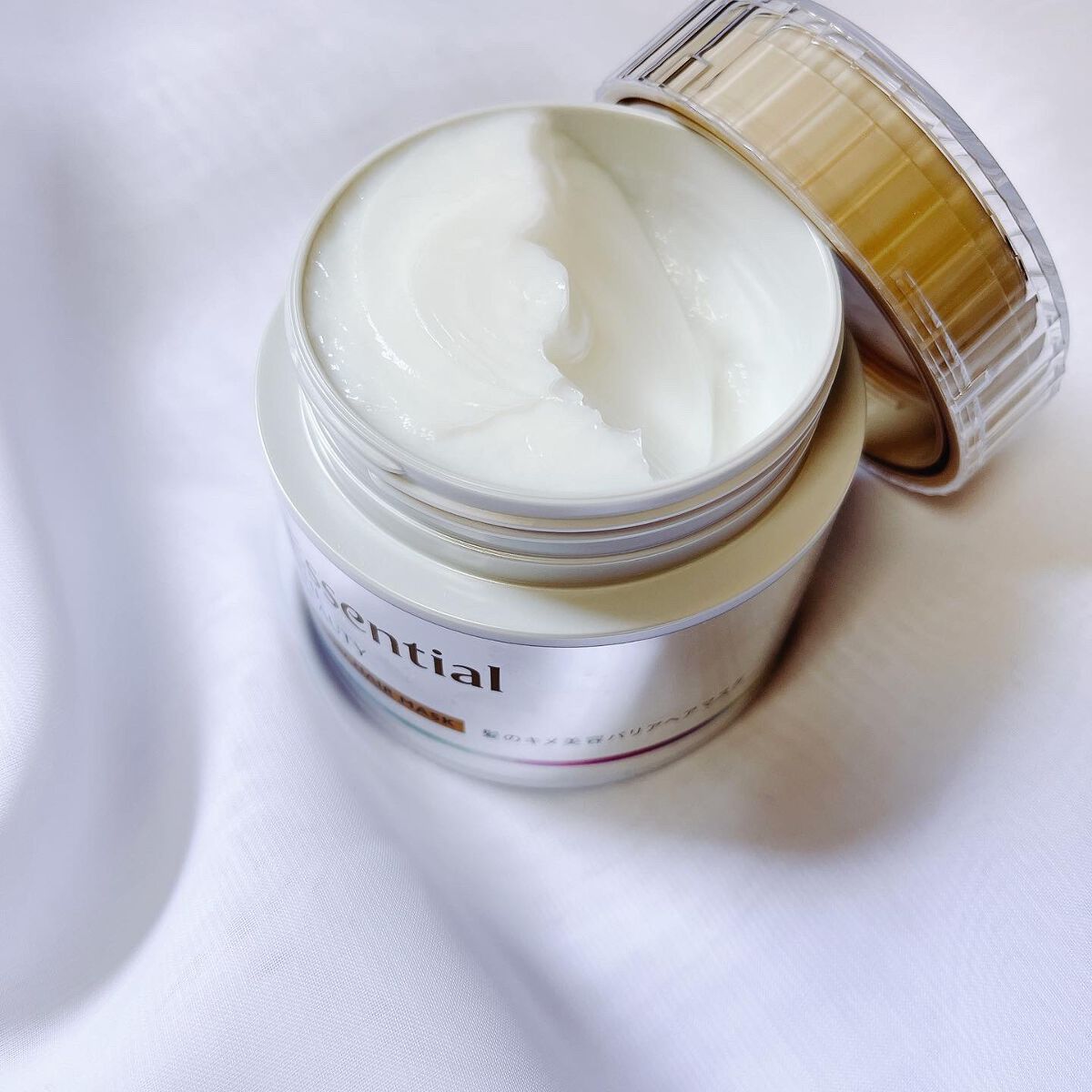 Essential THE BEAUTY 髪のキメ美容バリアヘアマスク/エッセンシャル/ヘアマスク・ヘアパックを使ったクチコミ（2枚目）