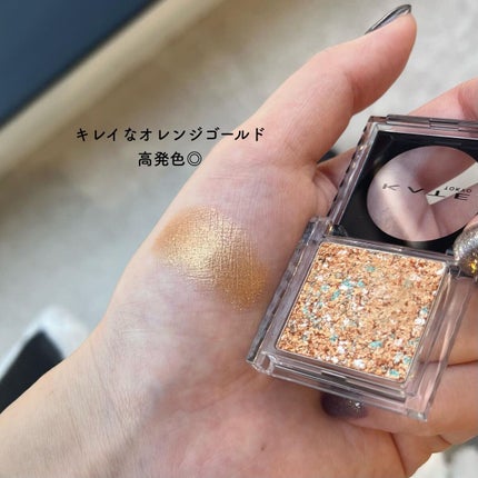 ギャラクシーモードアイズ OR-1 皆既月食/KATE/単色アイシャドウを使ったクチコミ(2枚目)