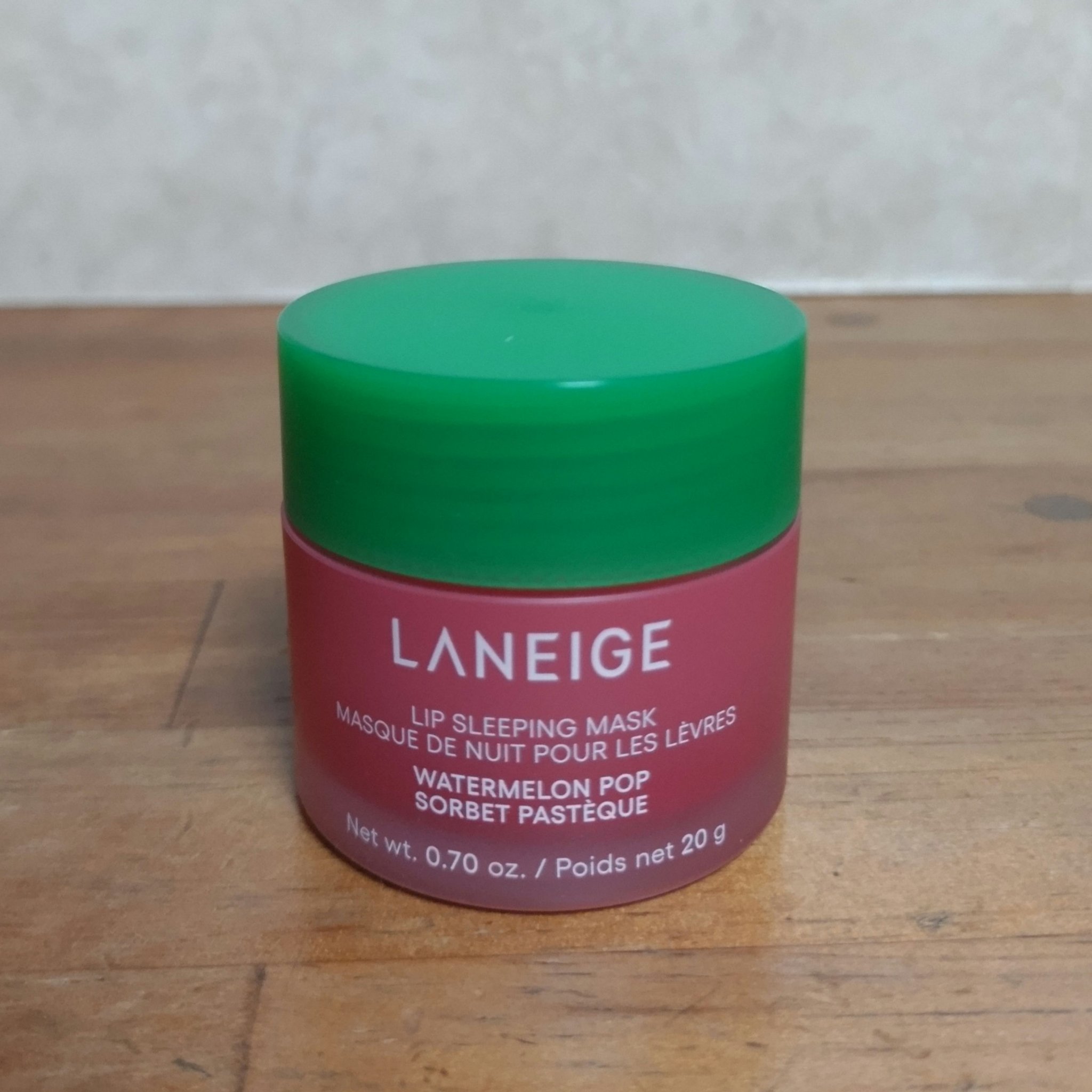 リップスリーピングマスク ウォーターメロン/LANEIGE/リップマスクを使ったクチコミ（2枚目）