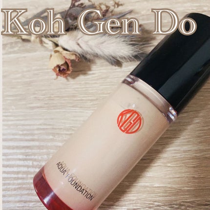 マイファンスィー アクアファンデーション 113(標準色) オークル/Koh Gen Do/リキッドファンデーションを使ったクチコミ(1枚目)