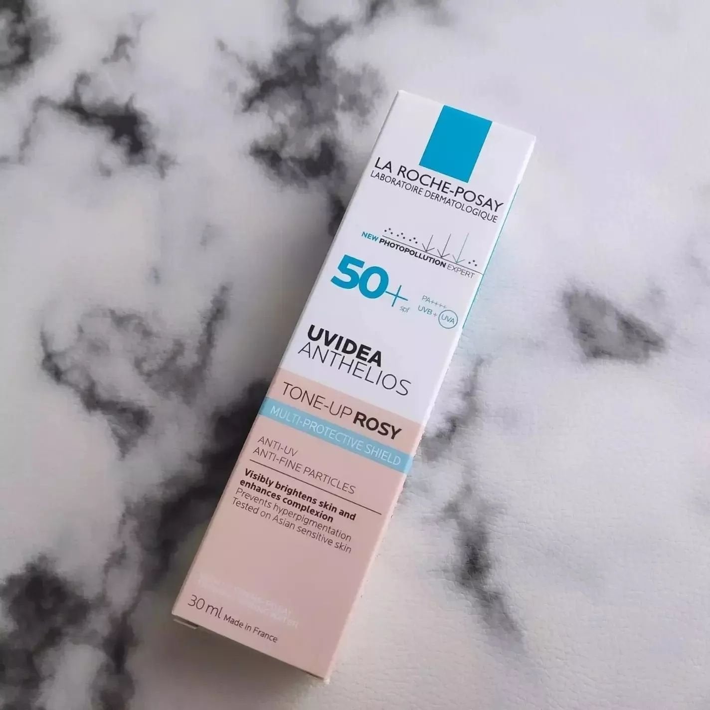 UVイデア XL プロテクショントーンアップ ローズ/ラ ロッシュ ポゼ/日焼け止めクリームを使ったクチコミ(7枚目)