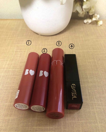 ジューシーラスティングティント/rom&nd/リップティントを使ったクチコミ(1枚目)