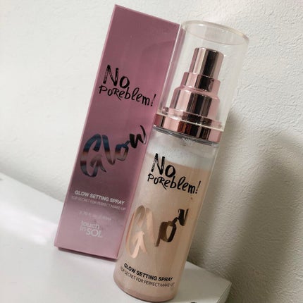 ノー ポアブレム グロウ セッティング スプレー/touch in SOL /ミスト状化粧水を使ったクチコミ(1枚目)
