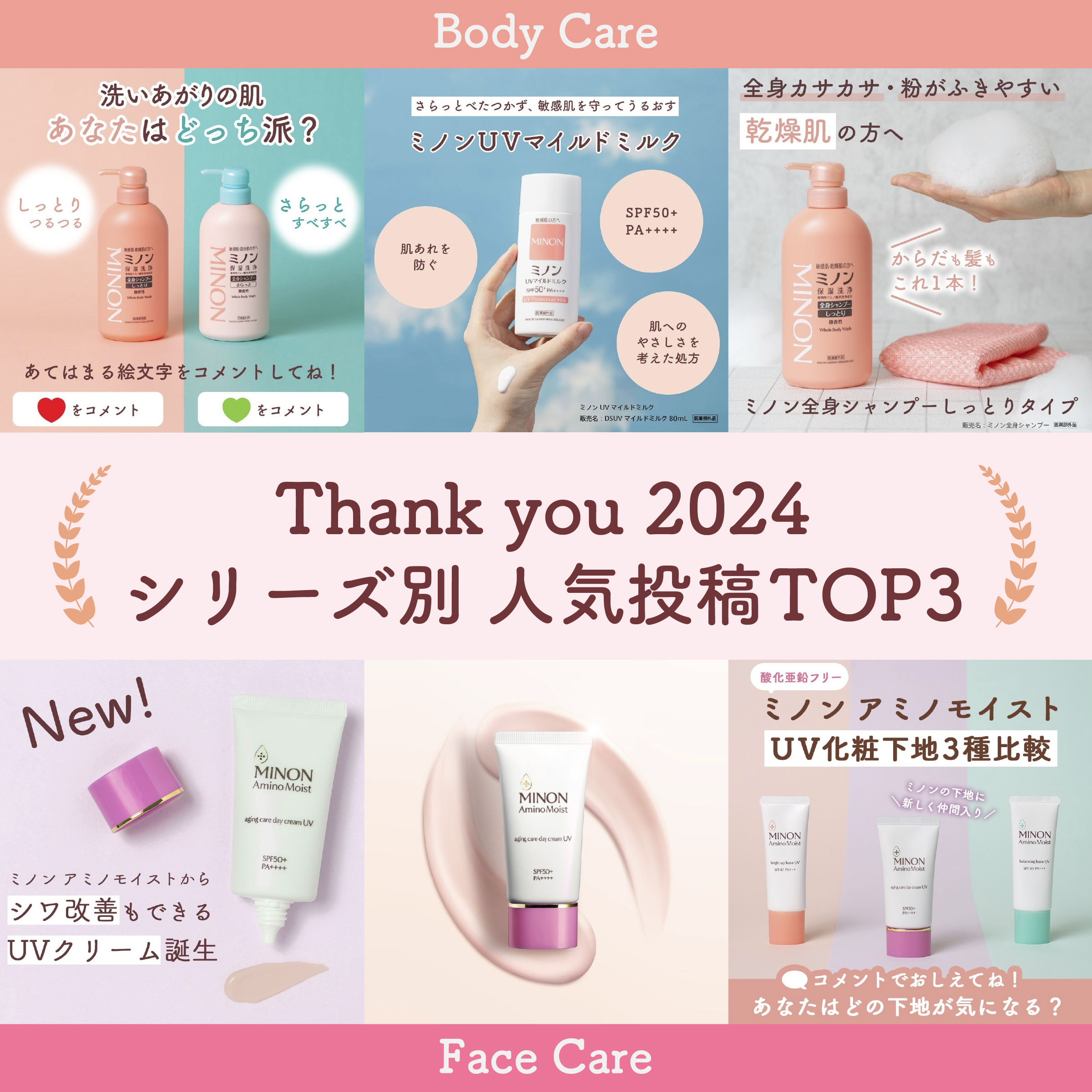 ミノンUVマイルドミルク/ミノン/日焼け止めミルクを使ったクチコミ（1枚目）