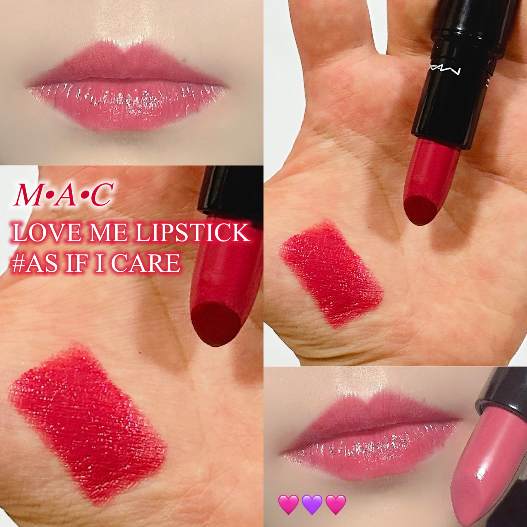 ラブ ミー リップスティック /M・A・C/口紅を使ったクチコミ（1枚目）