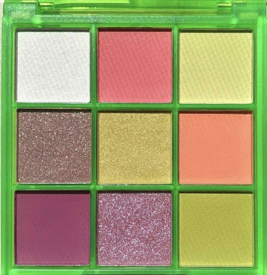 UR GLAM　BLOOMING EYE COLOR PALETTE/U R GLAM/パウダーアイシャドウを使ったクチコミ（2枚目）