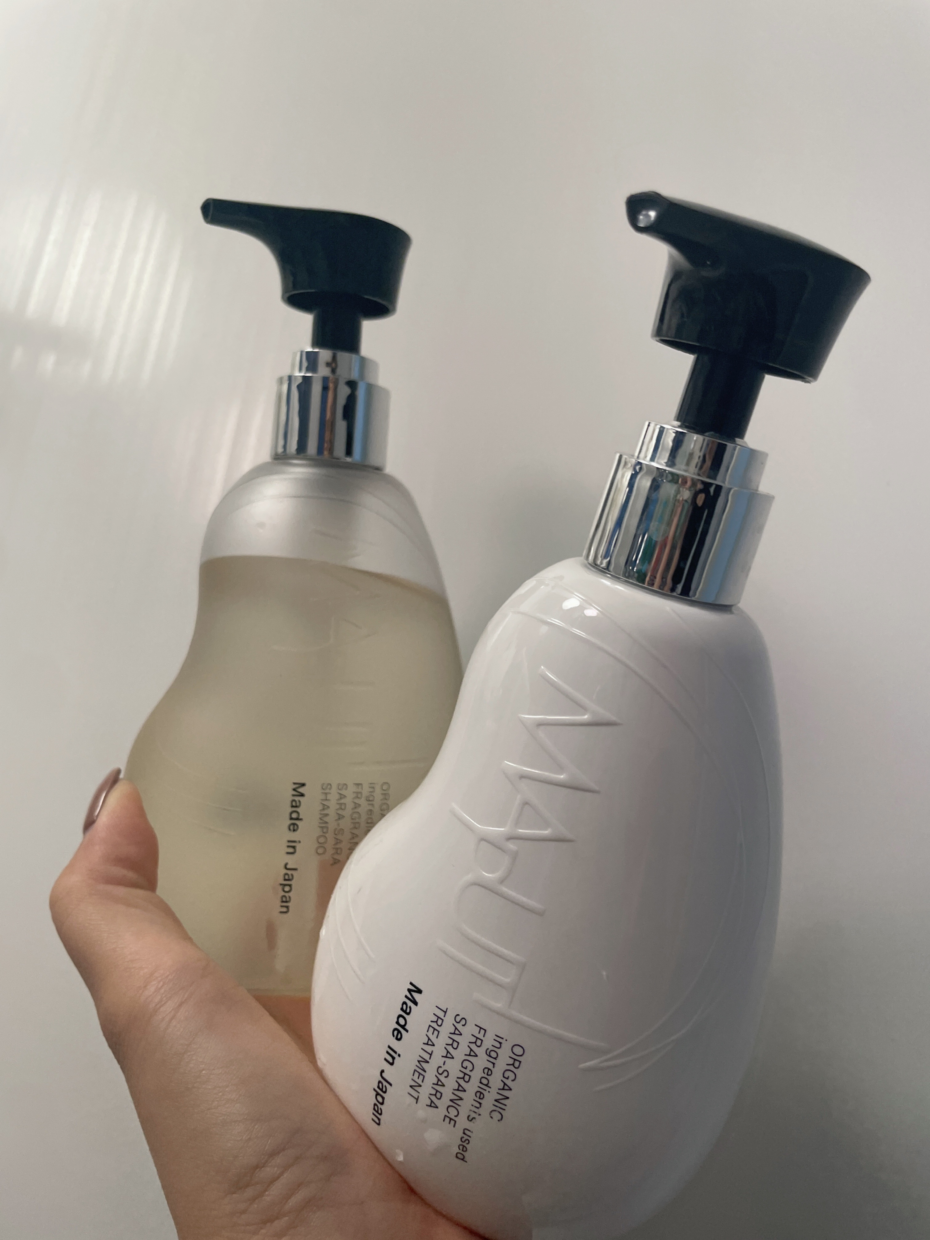 オーガニックフレグランスサラサラシャンプー/トリートメント MAPUTI/MAPUTI/シャンプー・コンディショナーを使ったクチコミ（1枚目）