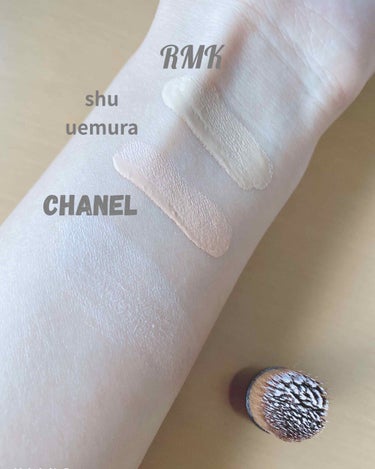 アンリミテッド ラスティング フルイド/shu uemura/リキッドファンデーションを使ったクチコミ（3枚目）