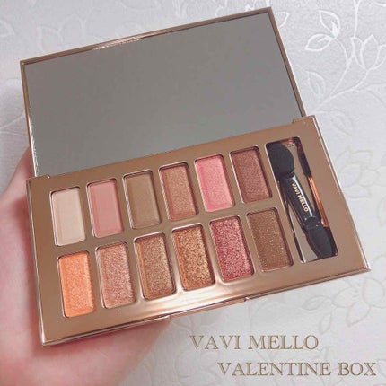 バレンタインボックス/VAVI MELLO/アイシャドウパレットを使ったクチコミ(1枚目)