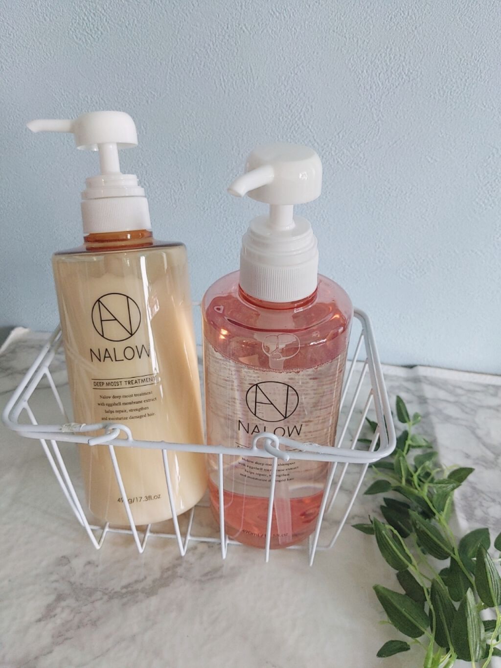 ディープモイスト シャンプー/トリートメント/NALOW/市販シャンプーを使ったクチコミ(1枚目)