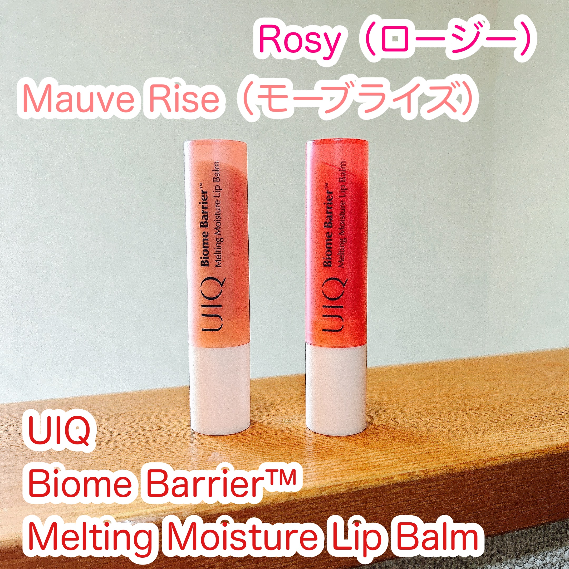 バイオームバリアメルティングモイスチャーリップバーム/UIQ/リップバームを使ったクチコミ（1枚目）