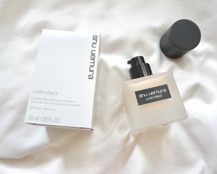 (旧)アンリミテッド ラスティング フルイド/shu uemura/リキッドファンデーションを使ったクチコミ(2枚目)
