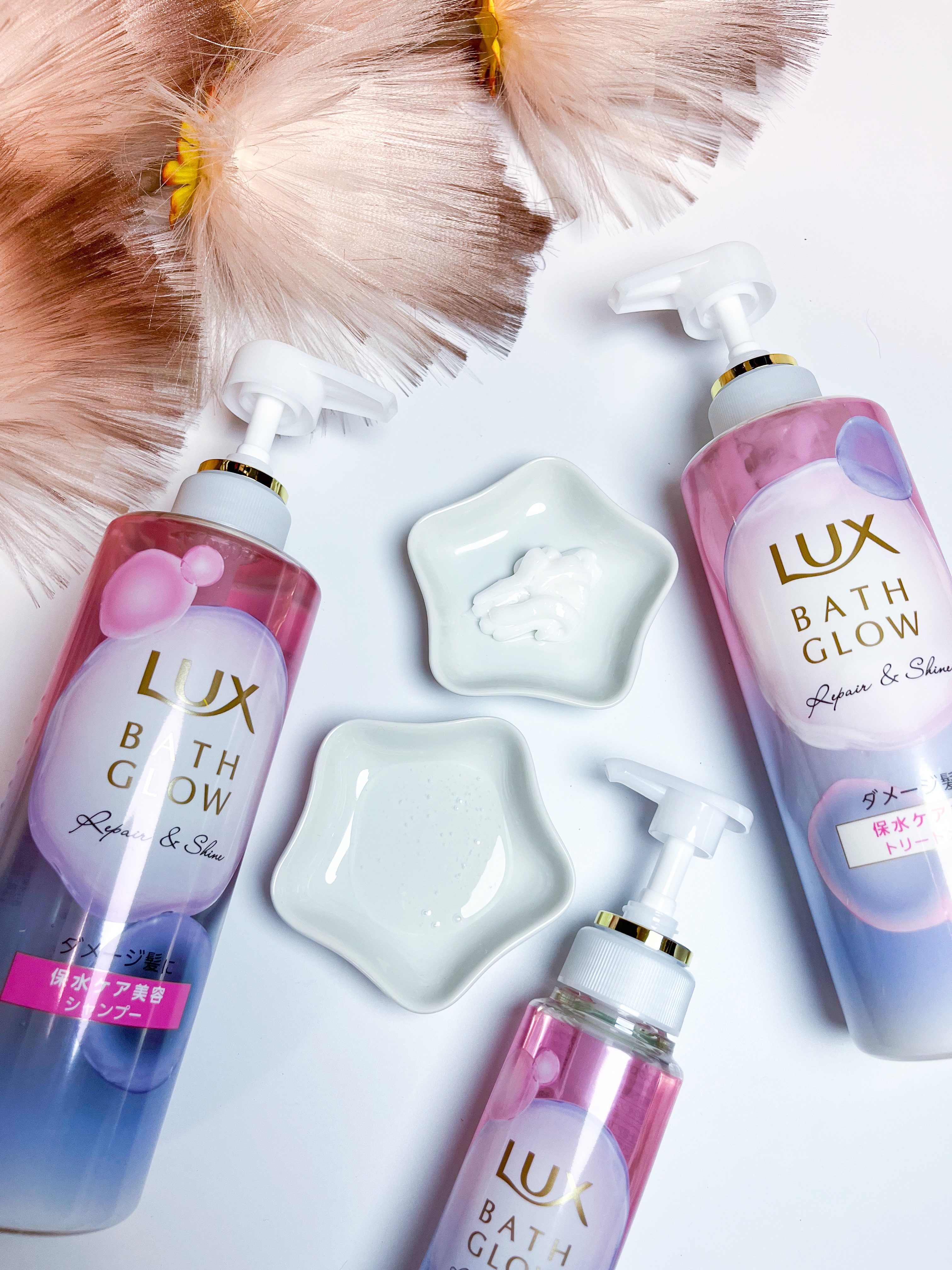 バスグロウ リペア&シャイン シャンプー / トリートメント/LUX/市販シャンプーを使ったクチコミ（2枚目）