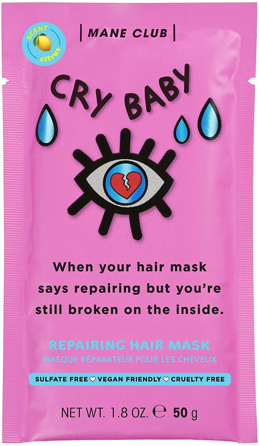 クライベイビーリペアヘアマスク MANECLUB