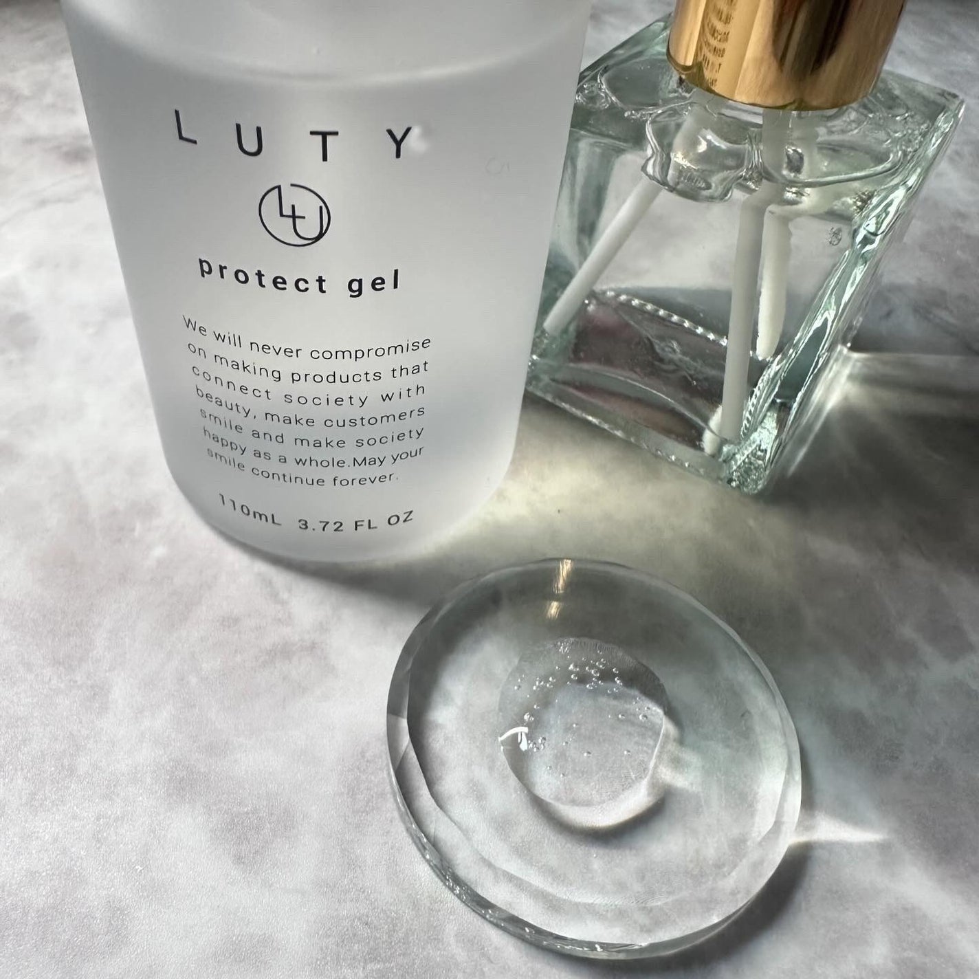 ルーティー プロテクトジェル/LUTY/アウトバストリートメントを使ったクチコミ(3枚目)