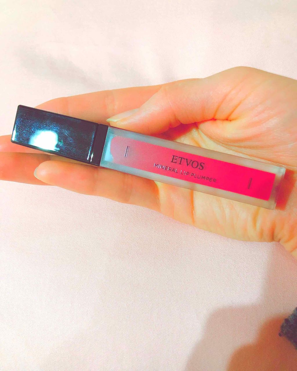 ミネラルリッププランパー フレッシュレッド/エトヴォス/リッププランパーを使ったクチコミ（1枚目）