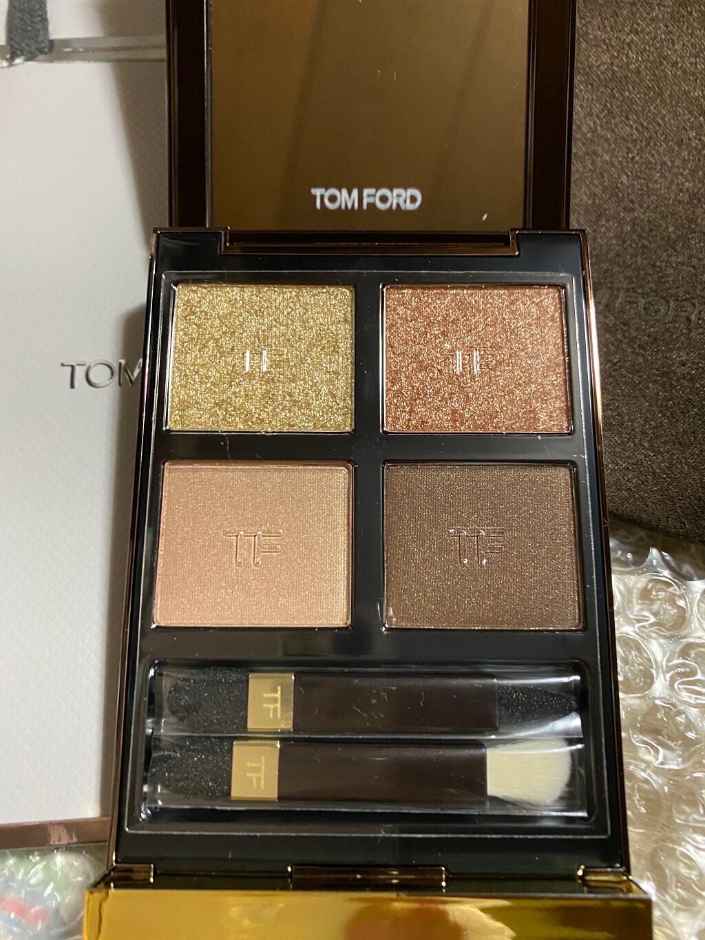 アイ カラー クォード/TOM FORD BEAUTY/アイシャドウパレットを使ったクチコミ(4枚目)