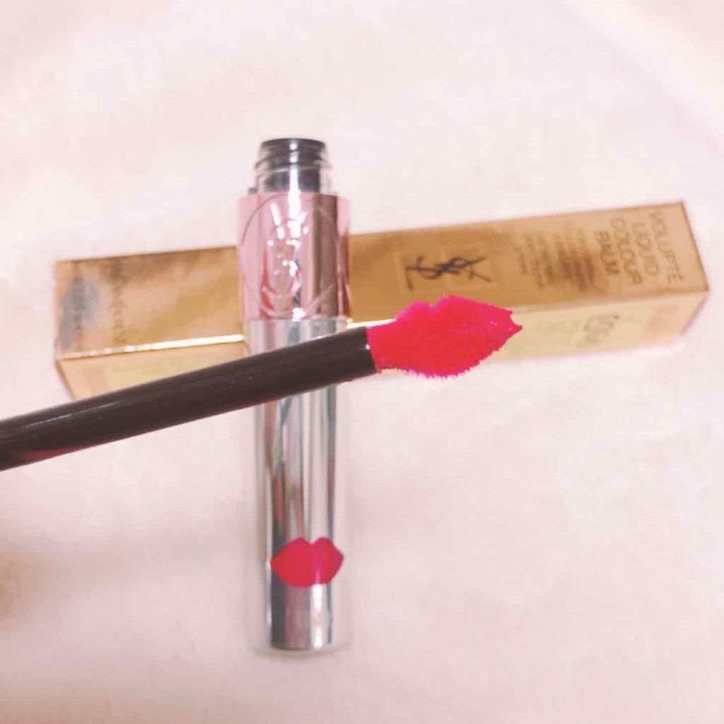 ヴォリュプテ ウォーター カラーバーム/YVES SAINT LAURENT BEAUTE/口紅を使ったクチコミ(2枚目)