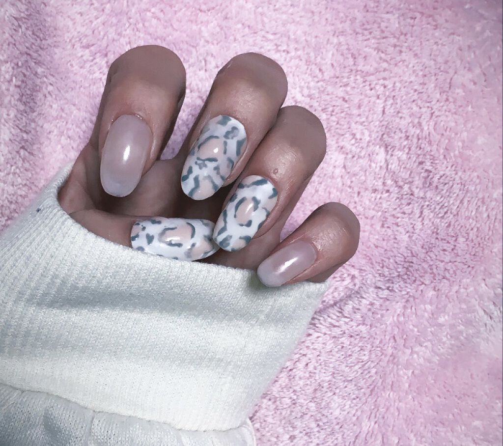 ジェルネイル（ライト対応）/セリア/ジェルネイルを使ったクチコミ（1枚目）