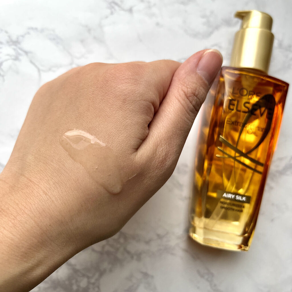 エルセーヴ エクストラオーディナリー オイル リッチフィニッシュ/ロレアル パリ/ヘアオイルを使ったクチコミ（3枚目）