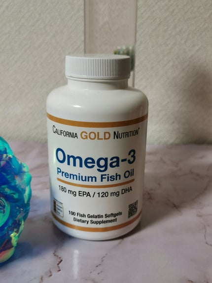 オメガ-3 プレミアムフィッシュオイル/CALIFORNIA GOLD NUTRITION/健康サプリメントを使ったクチコミ(1枚目)