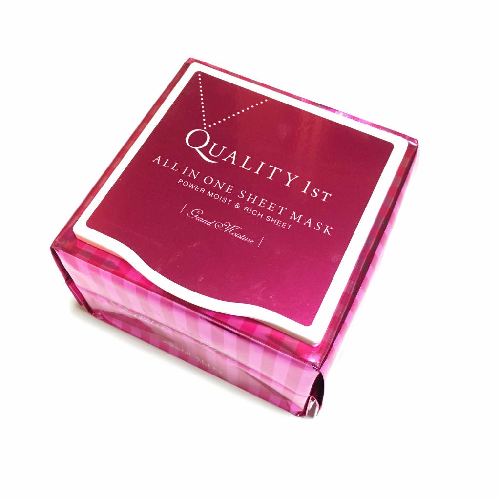 オールインワンシートマスク グランモイスト BOX/クオリティファースト/シートマスク・パックを使ったクチコミ(1枚目)