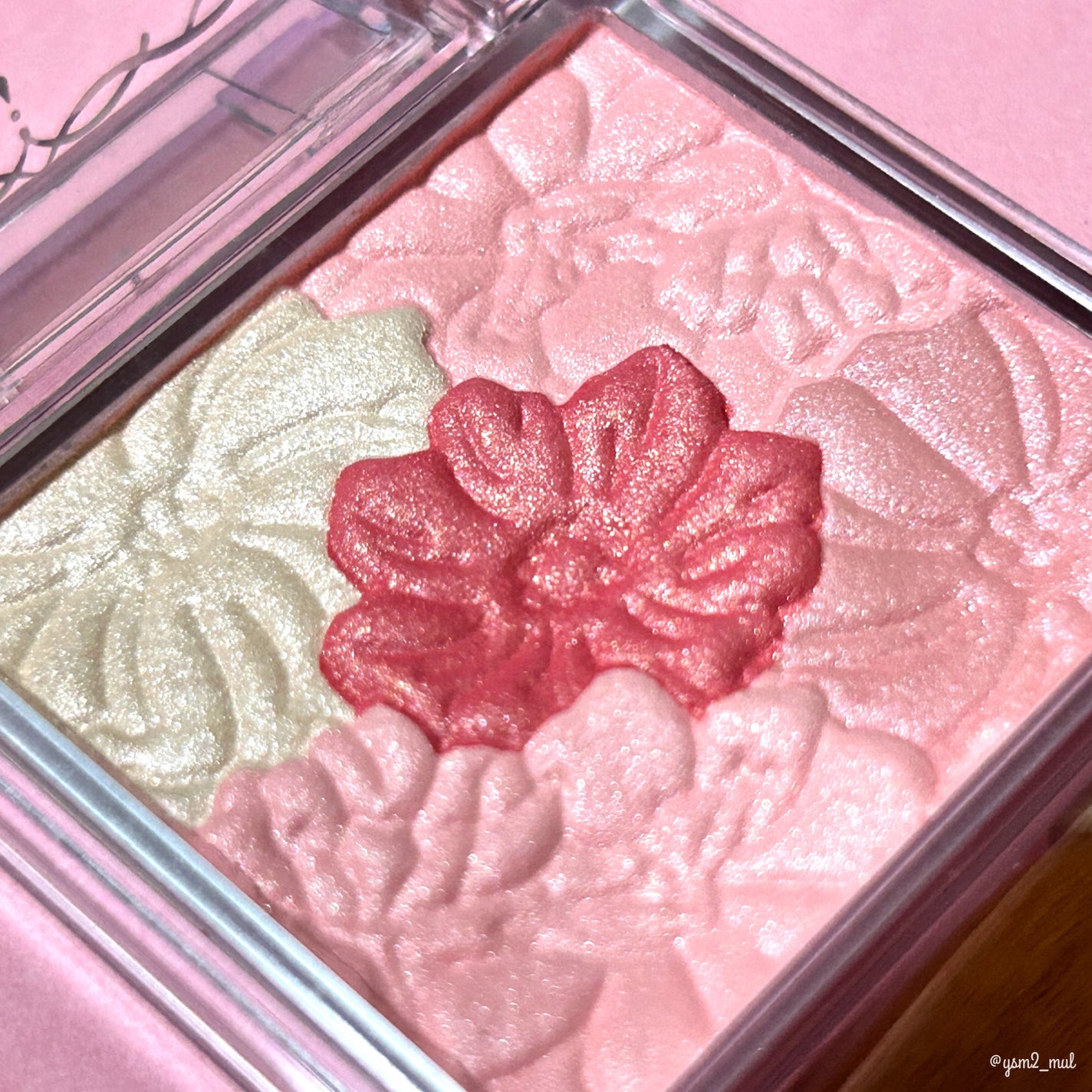 グロウフルールチークス/キャンメイク/パウダーチークを使ったクチコミ(5枚目)