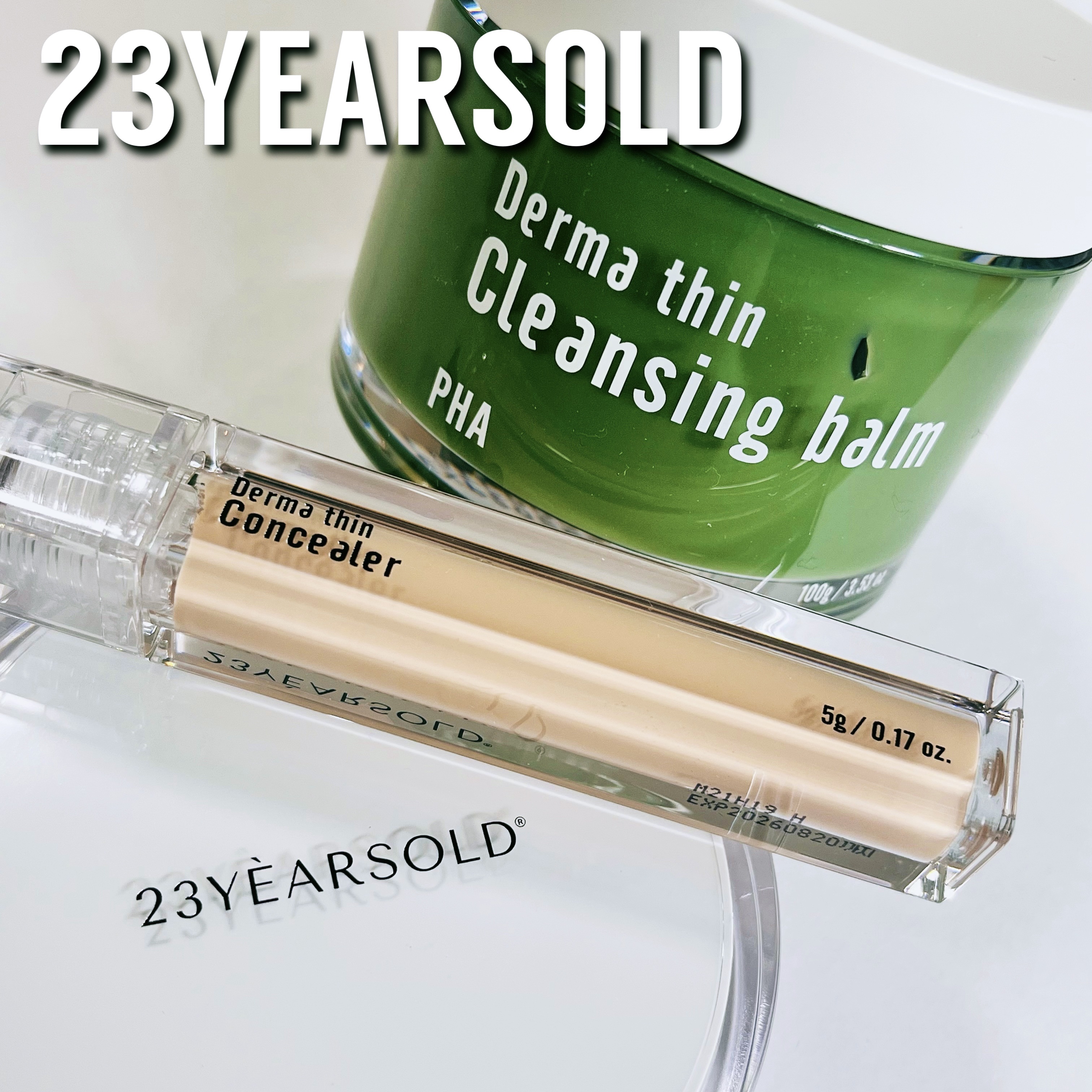 ダーマシンコンシーラー/23years old/リキッドコンシーラーを使ったクチコミ（1枚目）