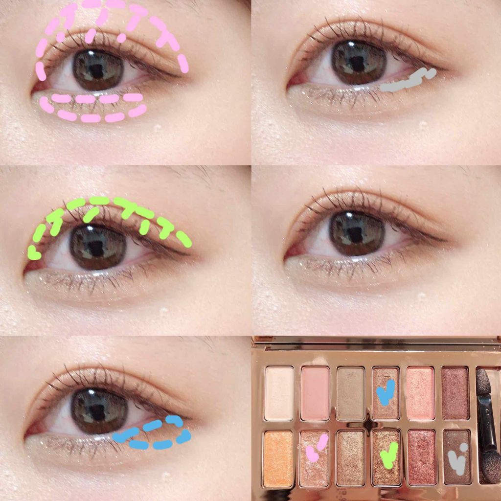 バレンタインボックス/VAVI MELLO/アイシャドウパレットを使ったクチコミ(2枚目)