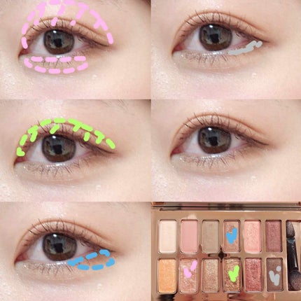 バレンタインボックス/VAVI MELLO/アイシャドウパレットを使ったクチコミ(2枚目)