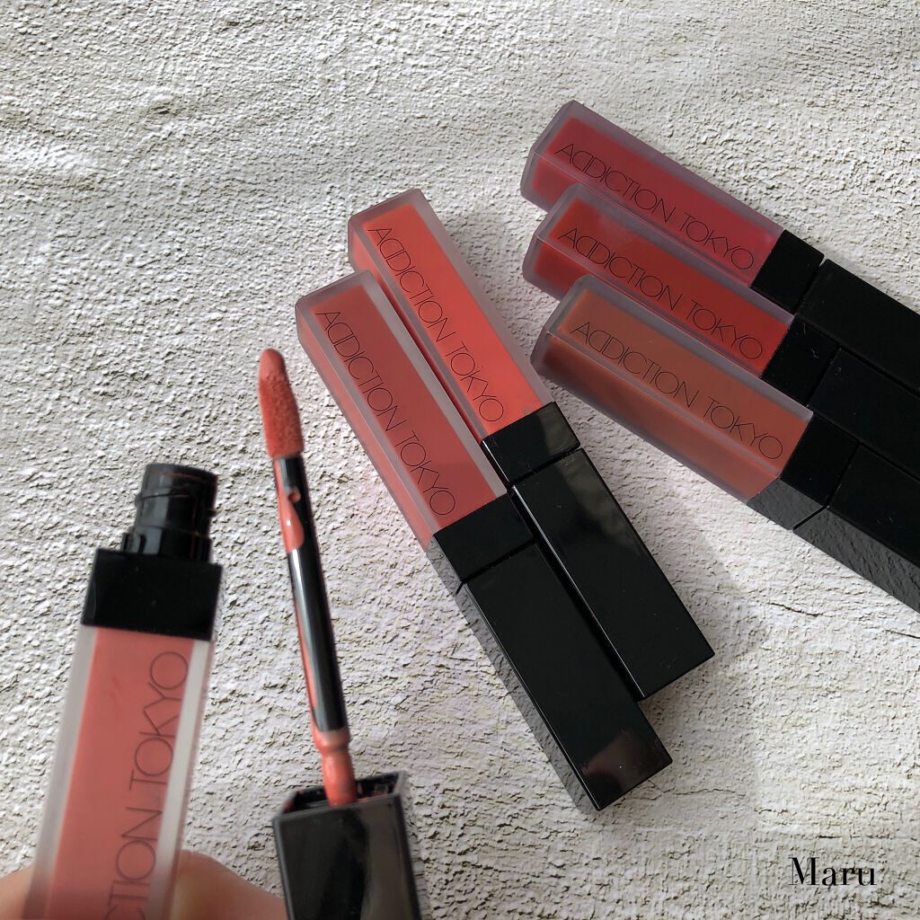 アディクション ザ マット リップ リキッド 014 Jupiter Clouds/ADDICTION/口紅を使ったクチコミ（1枚目）