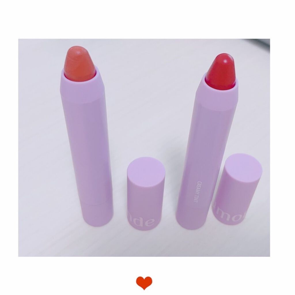 ビンテージフラワーエディション クリミティントカラーバームシフォン/Mamonde/リップティントを使ったクチコミ(1枚目)