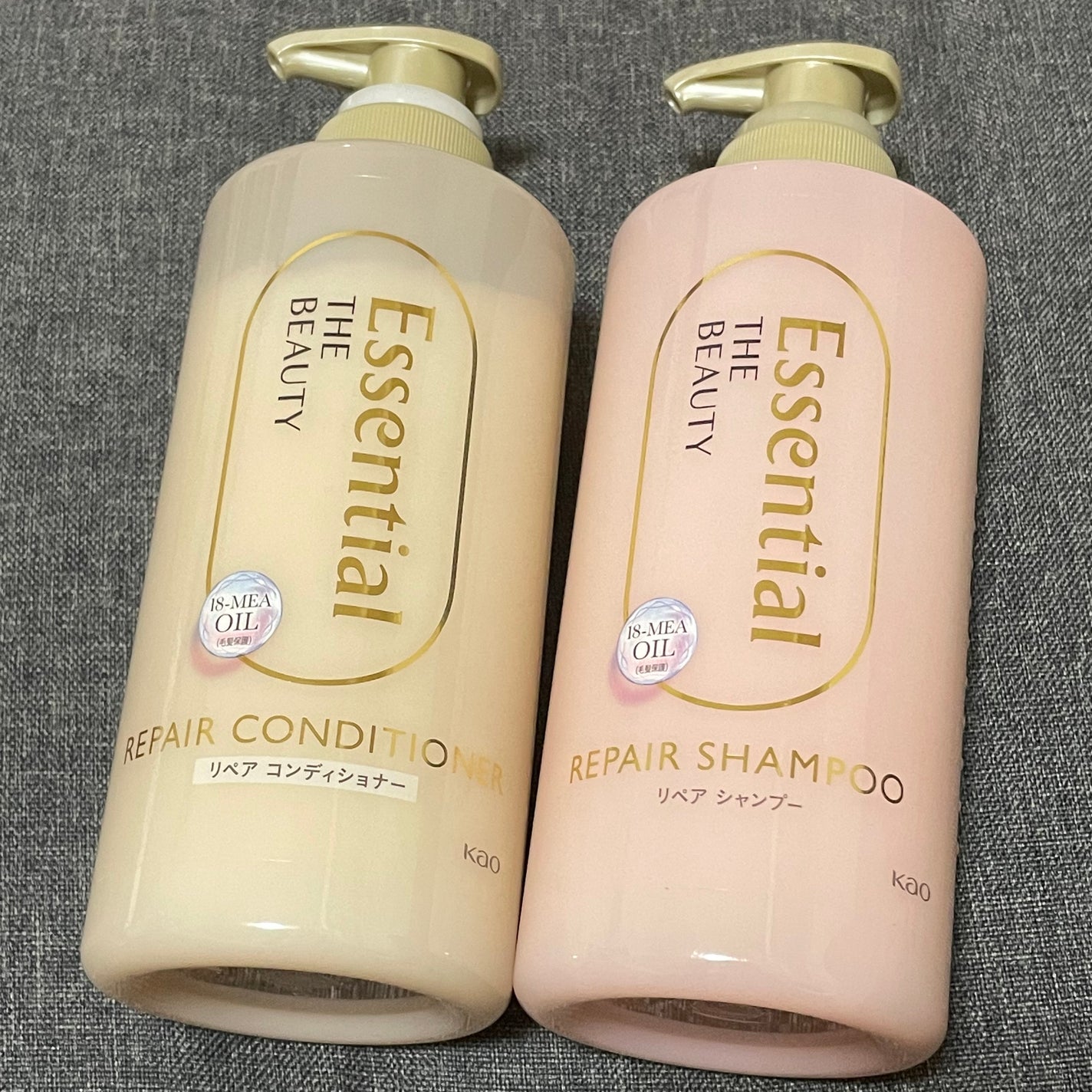 ザビューティ リペアシャンプー・コンディショナー/エッセンシャル/市販シャンプーを使ったクチコミ(1枚目)