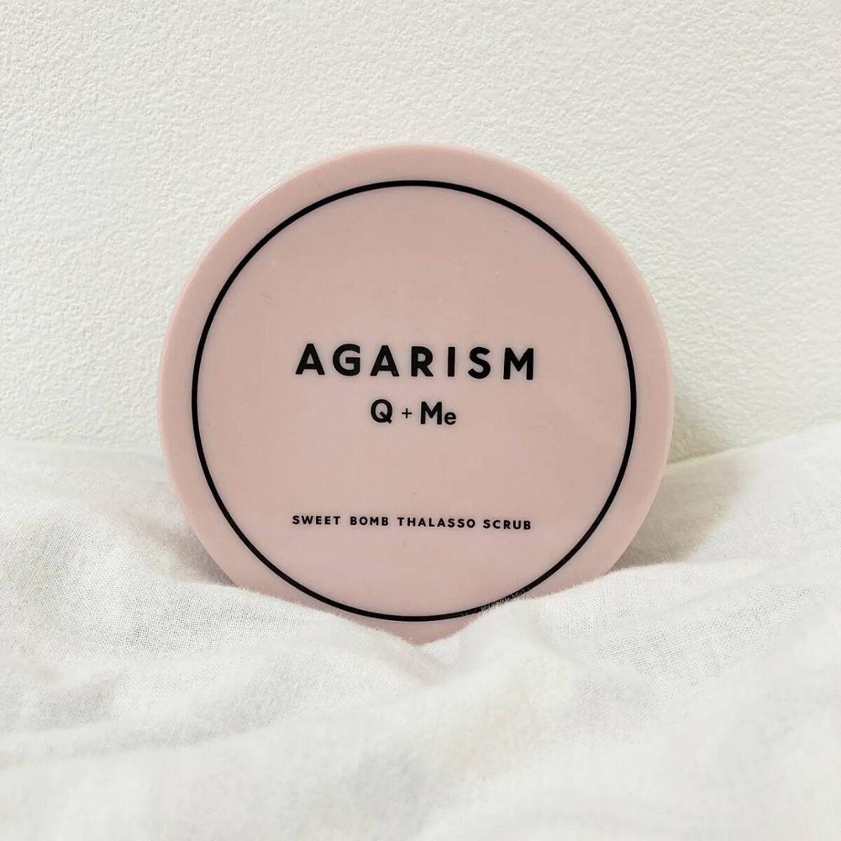 Q+Me スウィート ボム タラソ スクラブ/AGARISM/バストケア・ヒップケアを使ったクチコミ（1枚目）