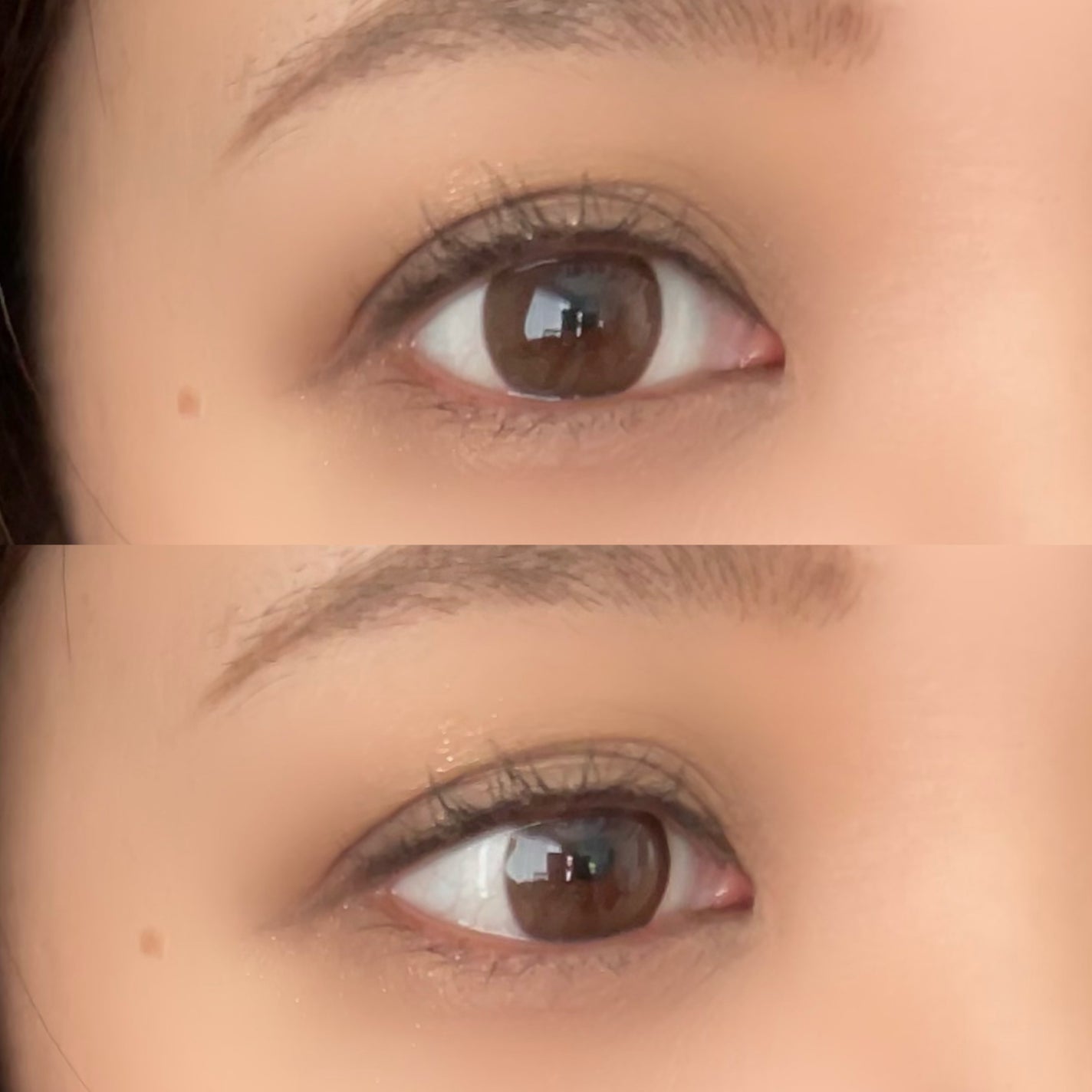 ミスティワンデー/OLENS/カラーコンタクトレンズを使ったクチコミ(3枚目)