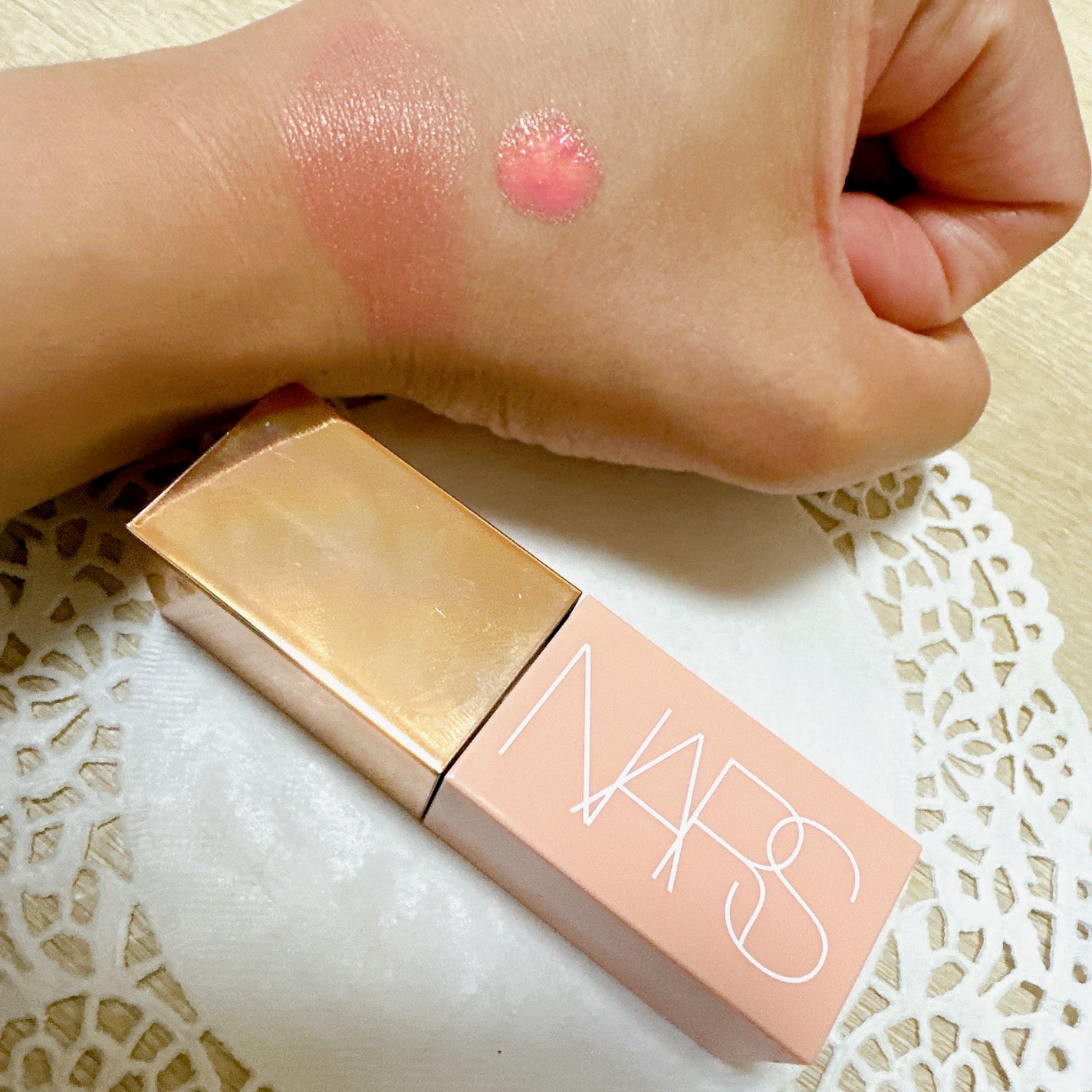 アフターグロー リキッドブラッシュ/NARS/リキッドチークを使ったクチコミ(4枚目)