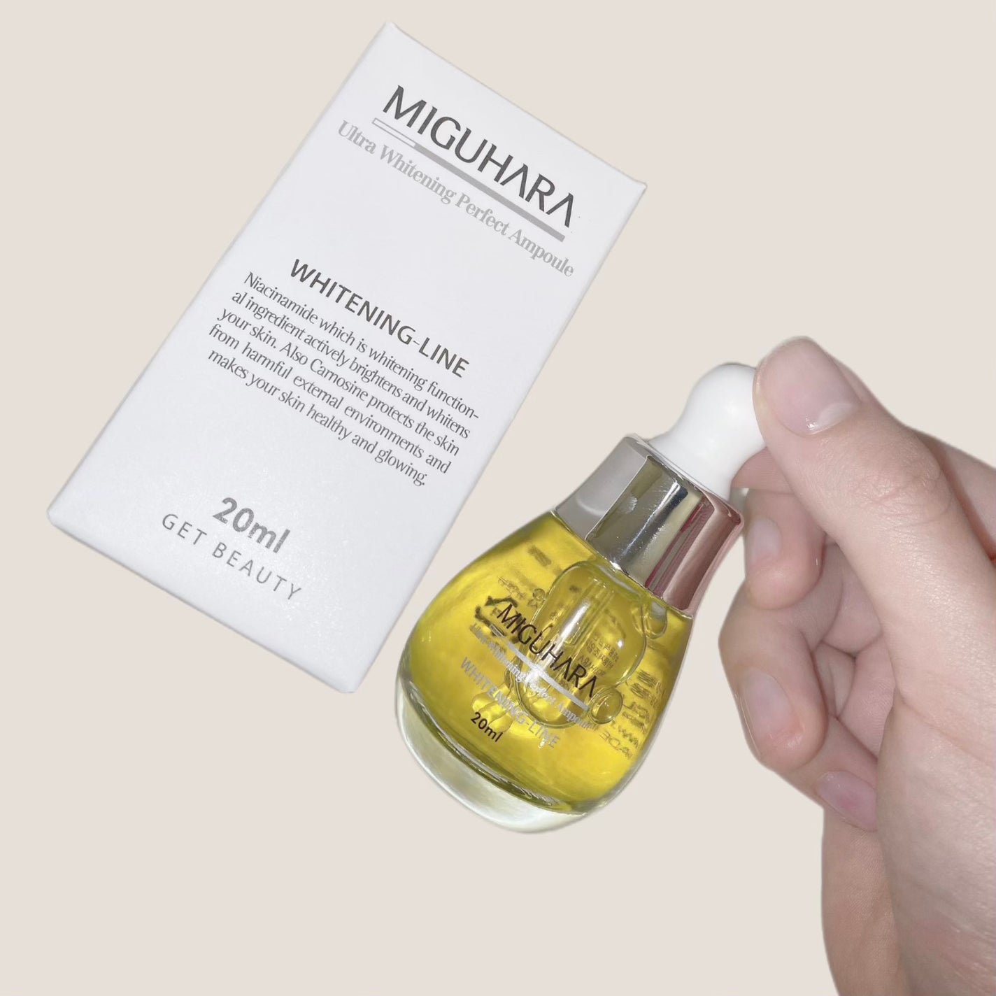 Ultra Whitening Perfect Ampoule/MIGUHARA/美容液を使ったクチコミ(2枚目)