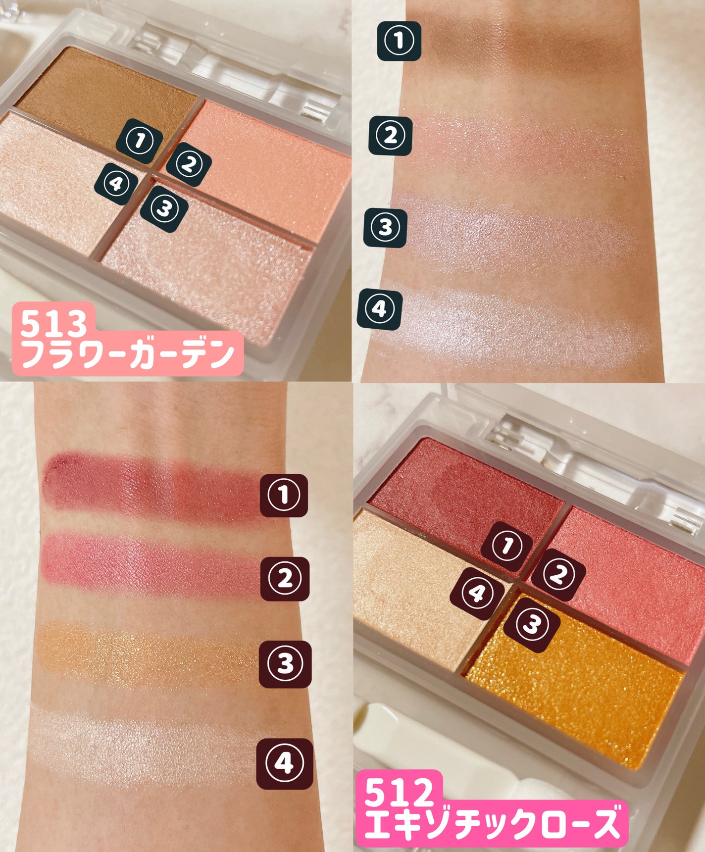 フェイスカラーパレット/チャコット・コスメティクス/アイシャドウパレットを使ったクチコミ(2枚目)