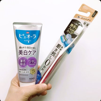 薬用ピュオーラ 美白ケア ハミガキ/ピュオーラ/歯磨き粉を使ったクチコミ(4枚目)