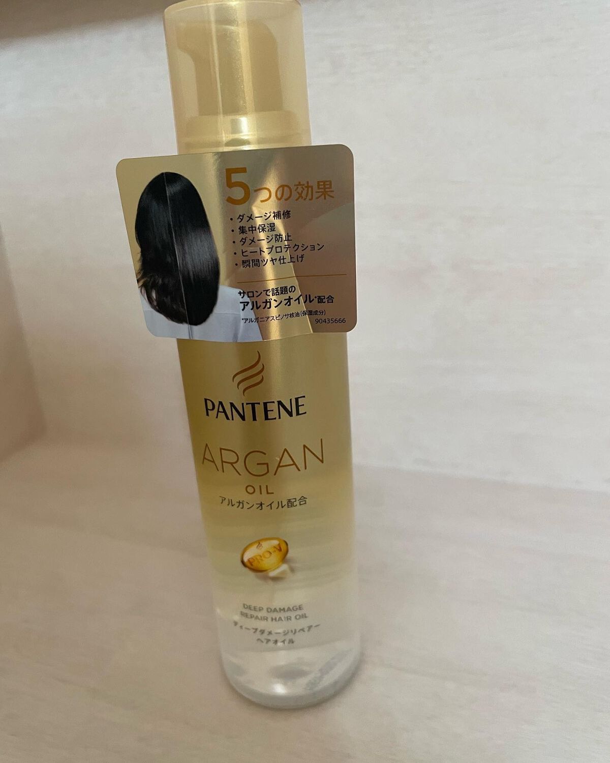ディープダメージリペアー ヘアオイル/パンテーン/ヘアオイルを使ったクチコミ（1枚目）