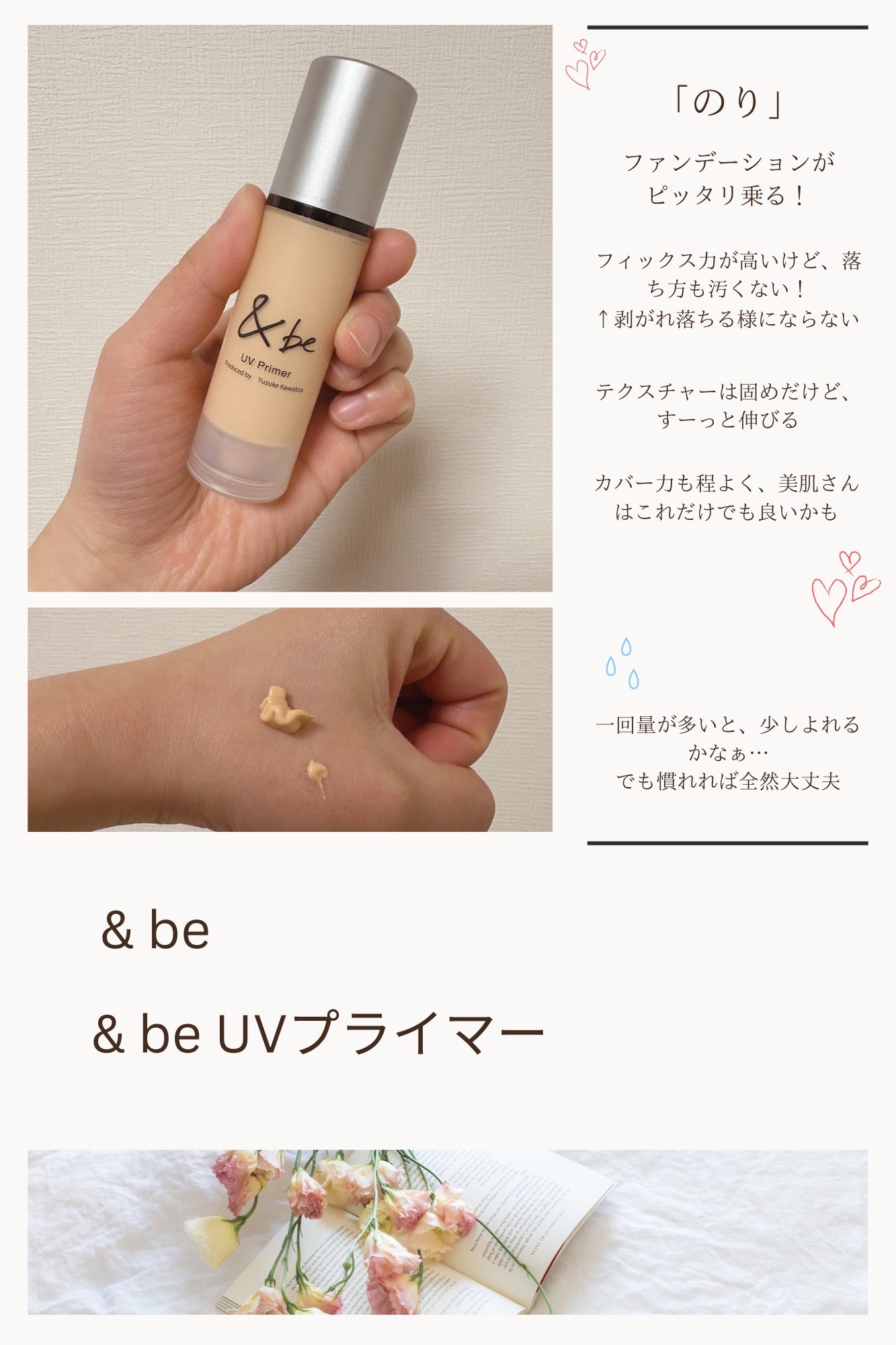 &be UVプライマー/&be/化粧下地を使ったクチコミ(1枚目)