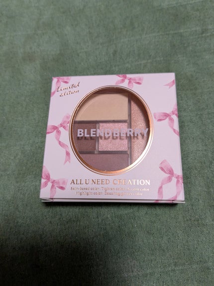 ブレンドベリー オールユーニード クリエイション/BLEND BERRY/マルチパレットを使ったクチコミ(1枚目)
