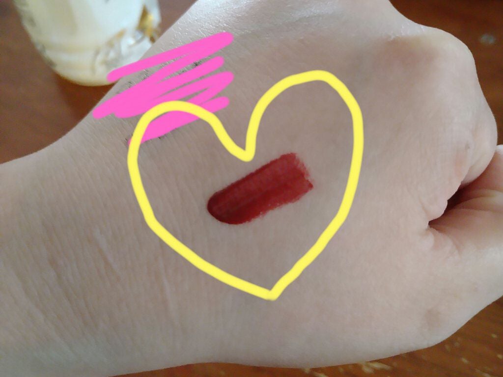 ジューシーラスティングティント/rom&nd/リップティントを使ったクチコミ(2枚目)