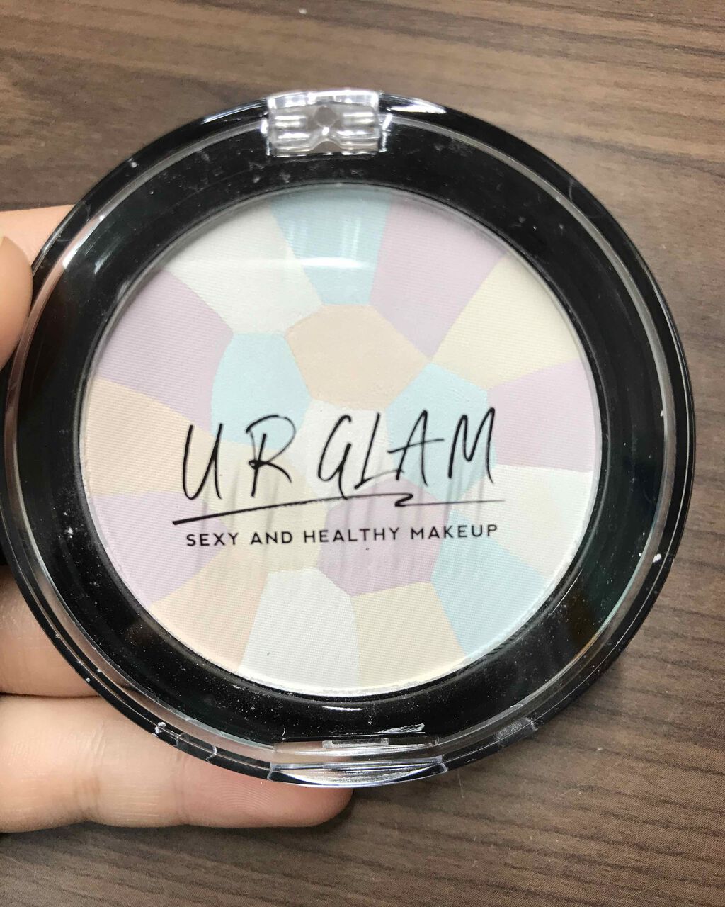 UR GLAM　MARBLE FACE POWDER/U R GLAM/プレストパウダーを使ったクチコミ（1枚目）