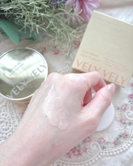 はちみつツヤ肌クッションファンデ/VELY VELY/クッションファンデーションを使ったクチコミ(5枚目)