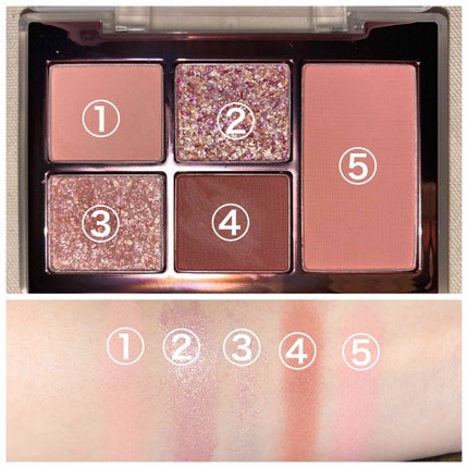 MISSHA イージー フィルター シャドウパレット/MISSHA/アイシャドウパレットを使ったクチコミ(2枚目)