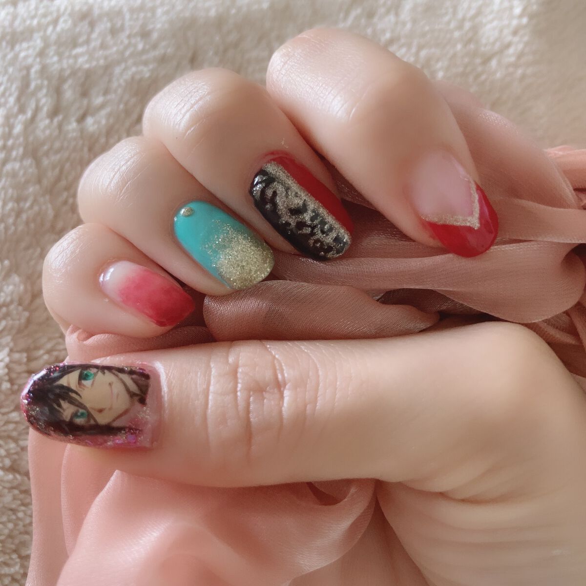 パル カラージェル/キャンドゥ/ジェルネイルを使ったクチコミ（1枚目）