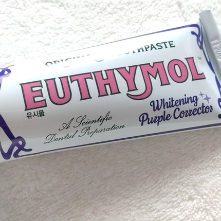ホワイトパープル歯みがき ピーチフローラルミントの香り/EUTHYMOL/歯磨き粉を使ったクチコミ(3枚目)