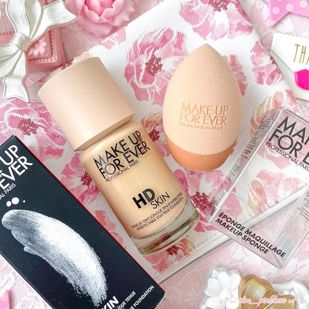 HDスキンファンデーション/MAKE UP FOR EVER/リキッドファンデーションを使ったクチコミ（2枚目）