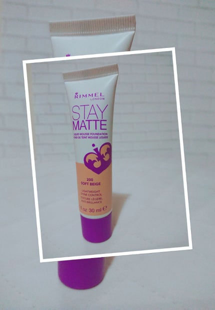 ステイマットリキッドムースファンデーション/リンメル ロンドン/リキッドファンデーションを使ったクチコミ(2枚目)